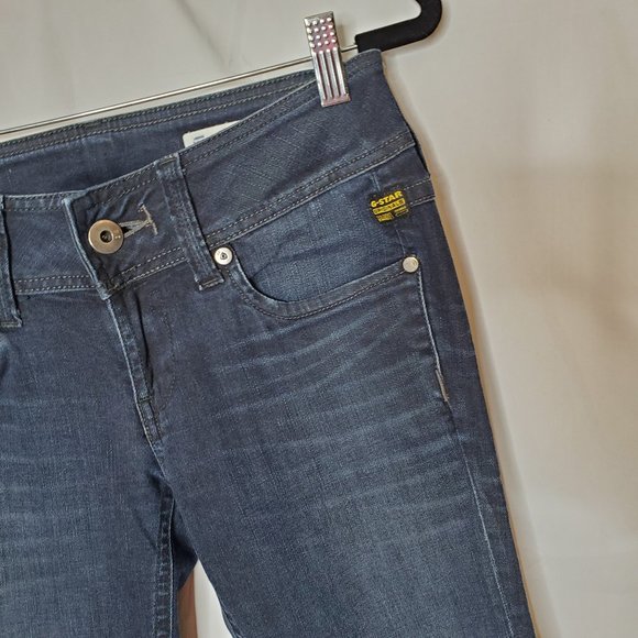 G-Star Originals Raw Denim Straight Leg Jeans 27 - Picture 4 of 13